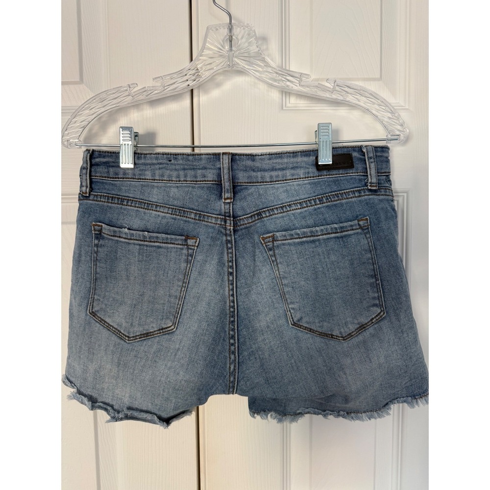 STS Blue Aubrey Short‎ Distressed Denim Cut Off Jean Shorts Medium Wash Size 27 - Picture 2 of 6